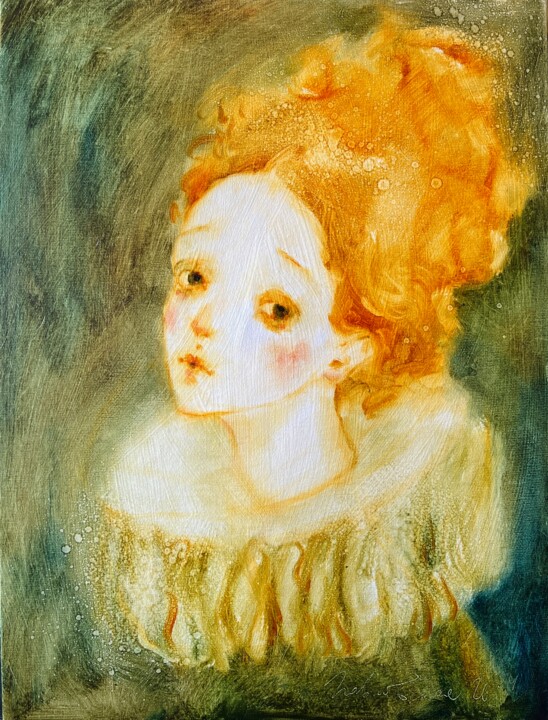 Antoinette 绘画, 15.8x11.8 in