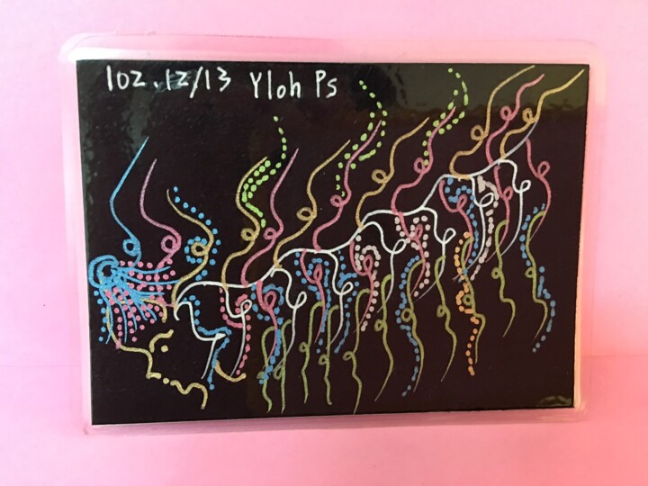 绘画,  3.5x3.5 in 