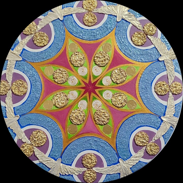 The Star of the Virgin 绘画, 19.7x19.7 in