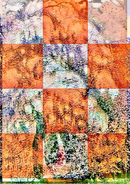 HybridSpring with OA4 印花与版画, 11.7x8.3 in
