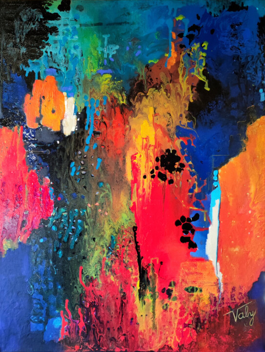 Embrasement 绘画, 31.5x23.6 in