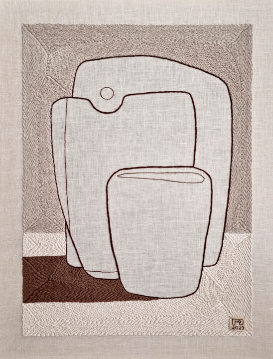 纺织艺术,  25.6x19.7 in 