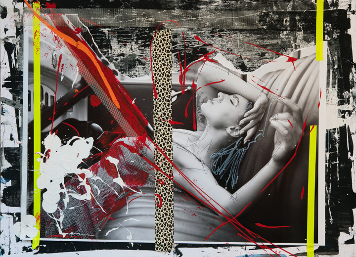 Driving Miss A Collages, 27,6x38,6 in