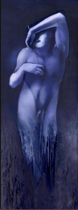 Suizid N SU 绘画, 41.3x15.4 in