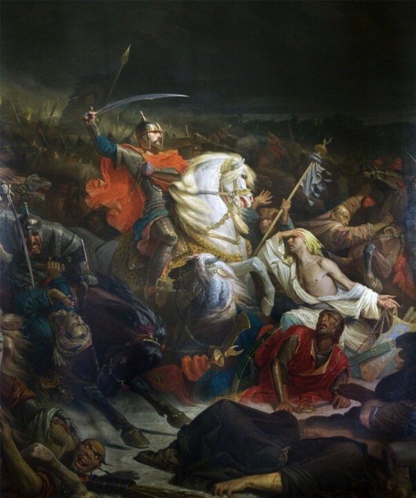 La Bataille de Koulikovo Schilderij