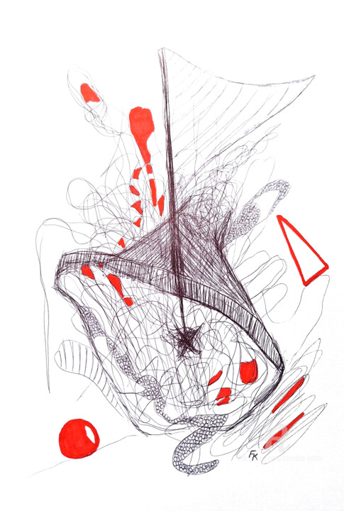 图画,  16.5x11.7 in 