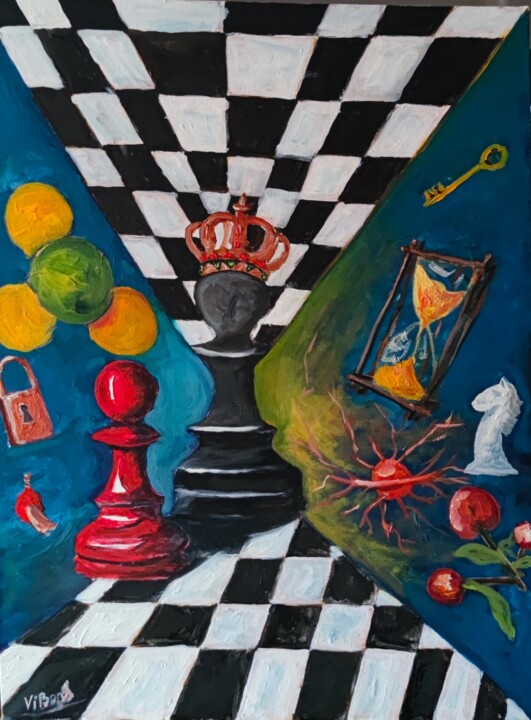 Your turn.... 绘画, 23.6x15.8 in