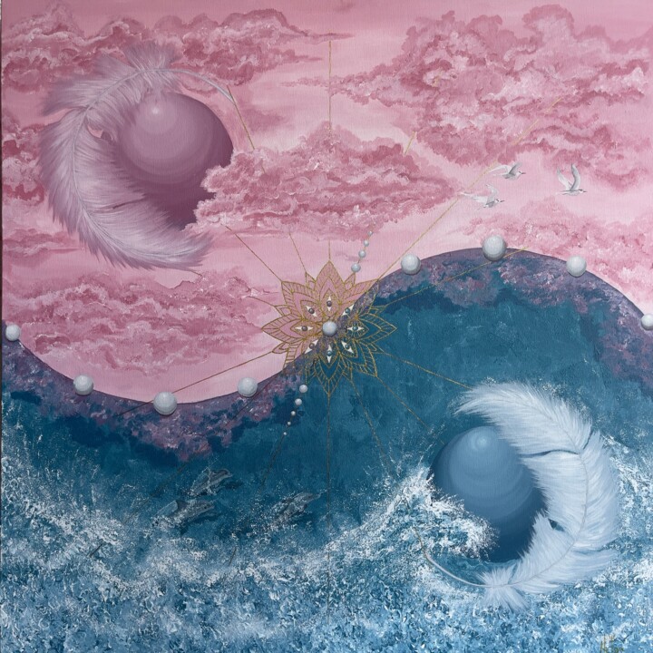 绘画,  31.5x31.5 in 