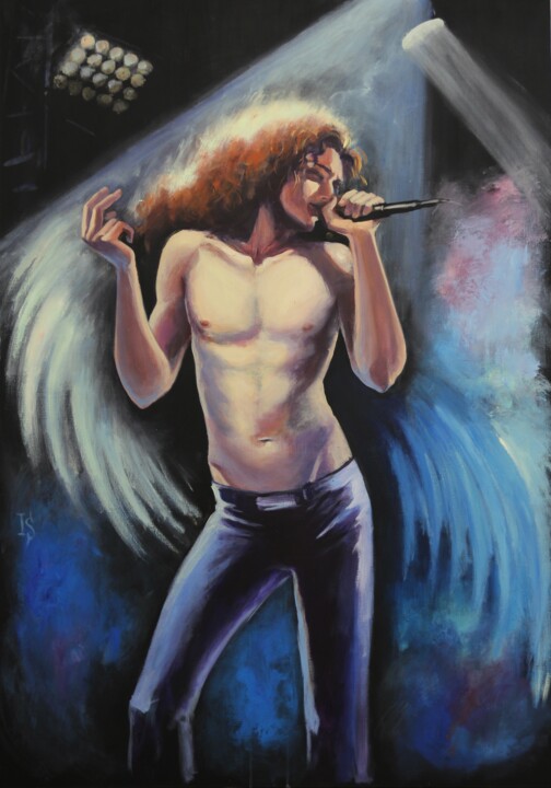 Angel 绘画, 66.9x47.2 in