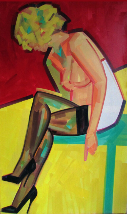 Intrognesia 绘画, 55.1x35.4 in