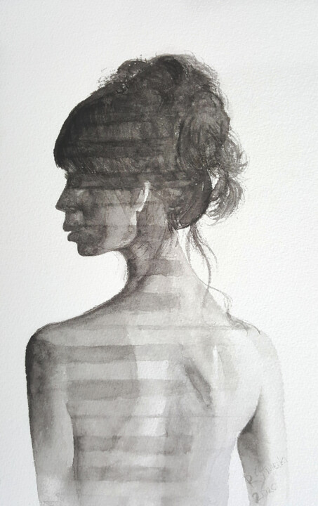 绘画,  11.8x8.3 in 
