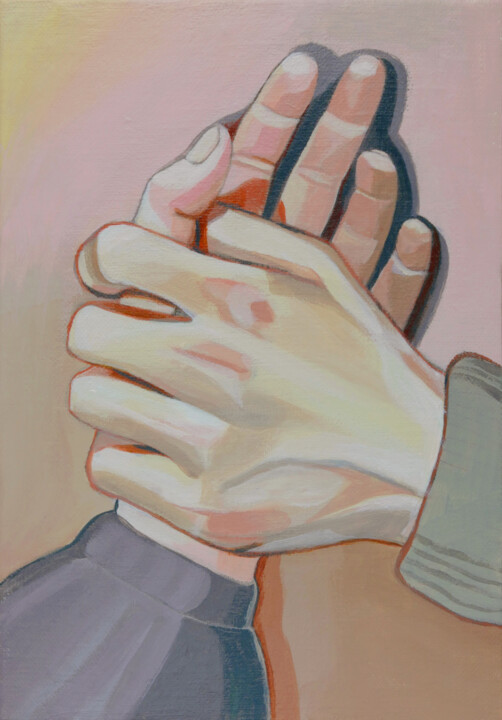 Take my hand2 绘画, 10x7 in