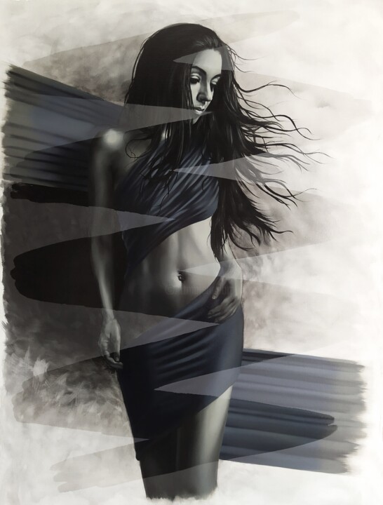 #ariadiricordi 绘画, 31.5x23.6 in
