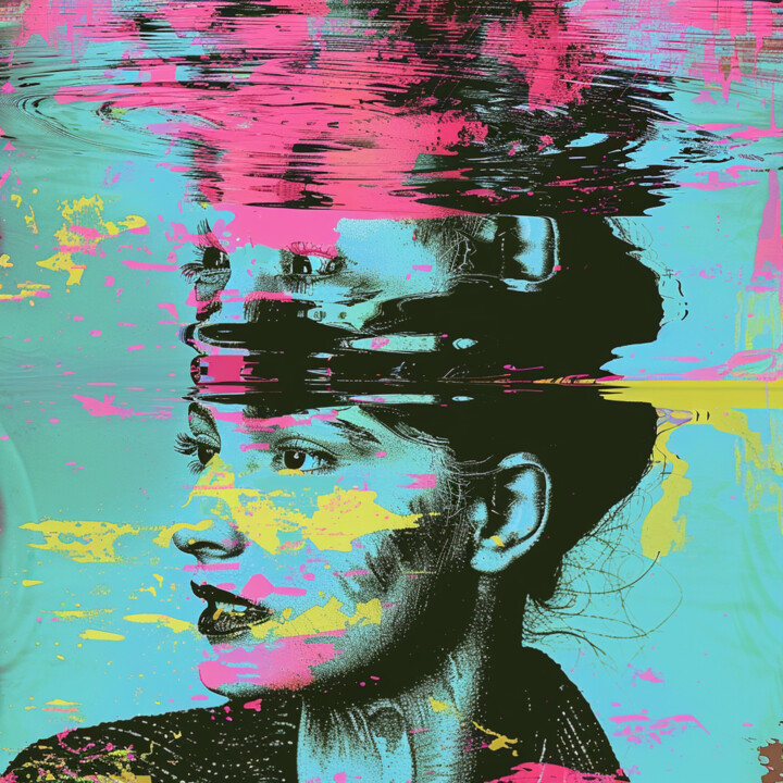 绘画,  19.7x19.7 in 