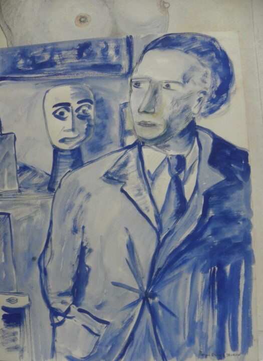 Drawing,  25.6x19.7 in 