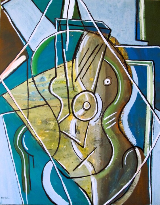 绘画,  36.2x29.1 in 