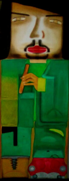 绘画,  66.9x27.6 in 