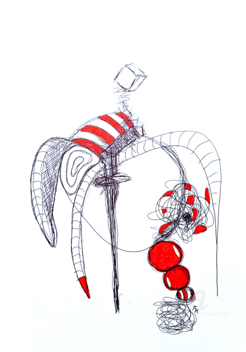 Schwarz-Rot Nr. 6 图画, 16.5x11.7 in