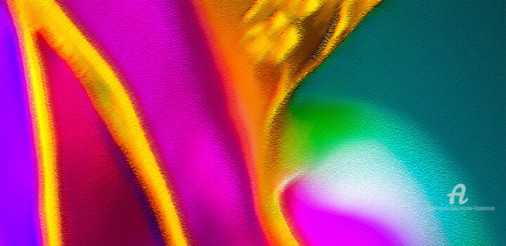 Artwork's surface or texture