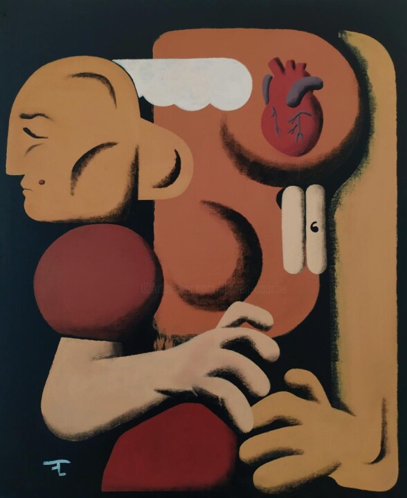 绘画,  24x19.7 in 