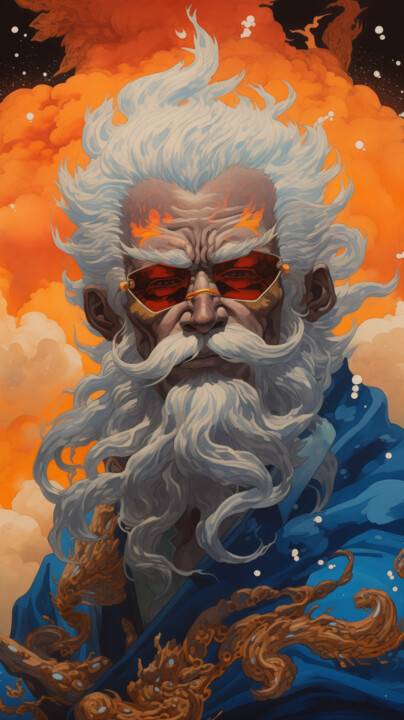 Old man 数字艺术