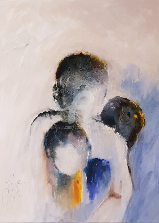 JE TRAVERSE LE SOUVENIR N°II _ H80 x 60 cm