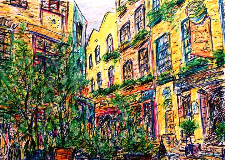 图画,  14.2x20.5 in 