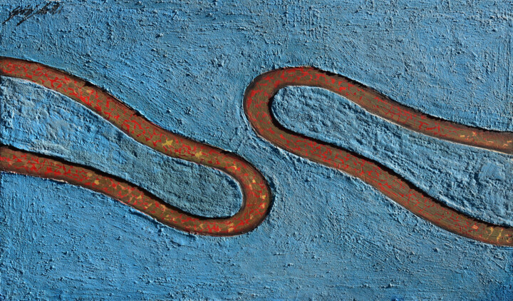 Unità nella forma 绘画, 28.7x49.2 in