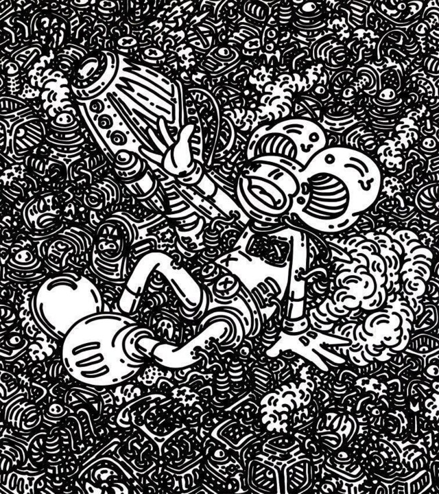 Malarstwo zatytułowany „TO THE MOON 15” autorstwa Aninta Boonnotok, Oryginalna praca