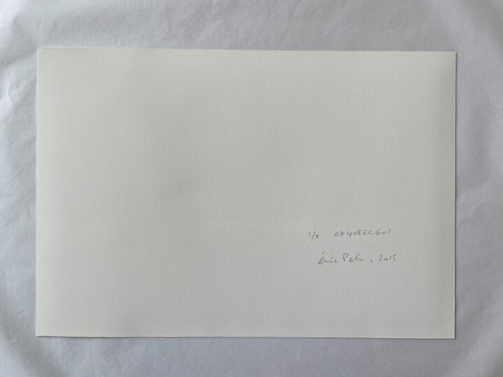 Arrière de l'œuvre