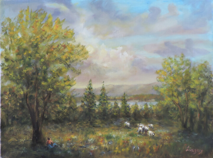 Contemporary landscape Art 绘画