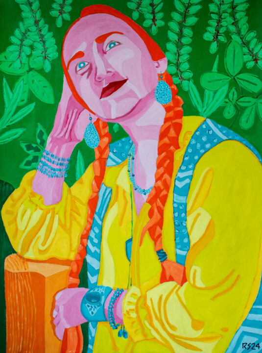 绘画,  40x30 in 