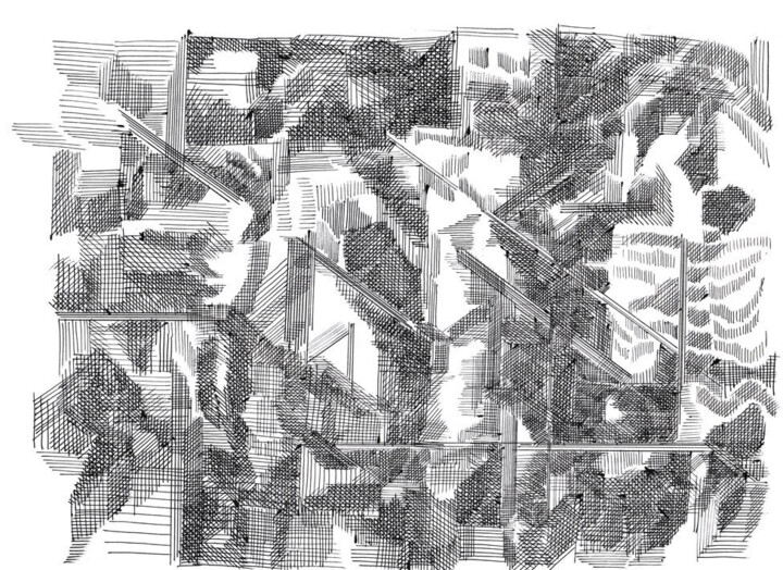 图画,  8.3x11.7 in 
