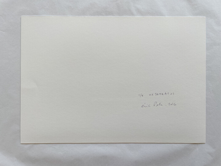 Arrière de l'œuvre