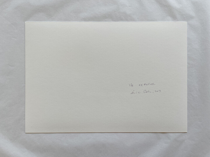 Arrière de l'œuvre