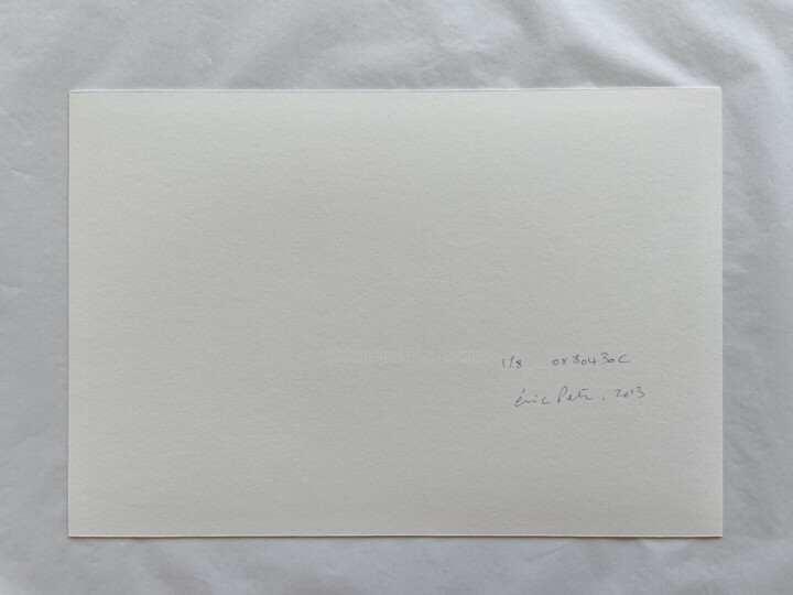 Arrière de l'œuvre