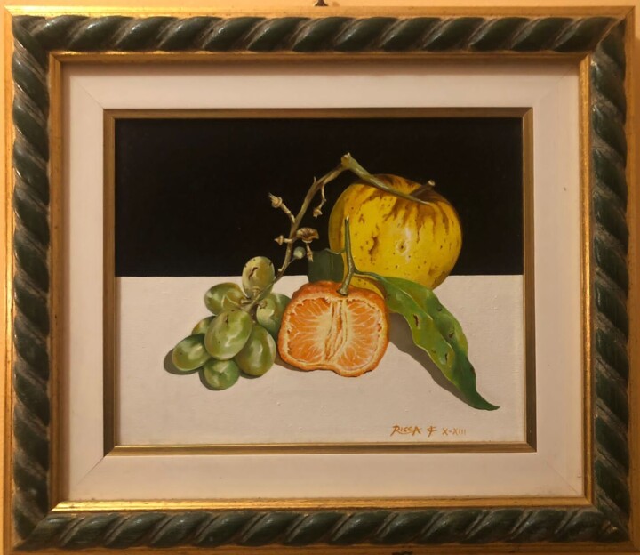 Mandarino di sicilia 绘画, 7.9x9.8 in