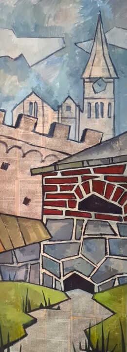 Pittura,  51,2x20,5 in 