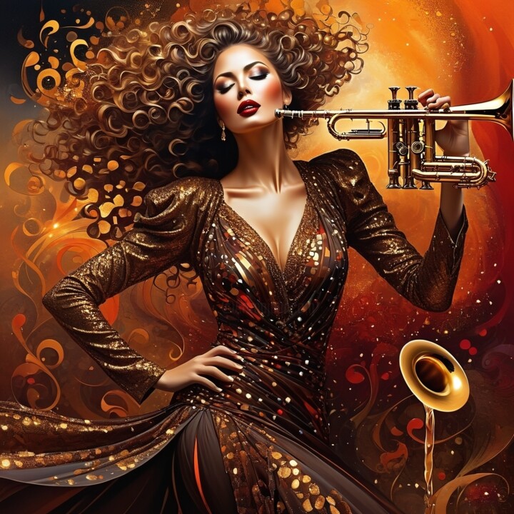 Nuit Jazz - Swing For Ever 数字艺术
