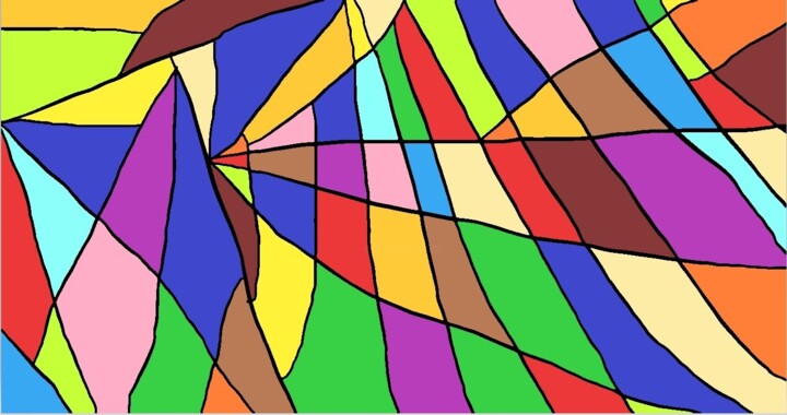 Colored mirror 数字艺术