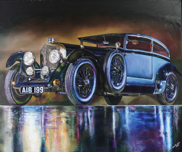 "I'm a legend" Schilderij, 39,4x47,2 in