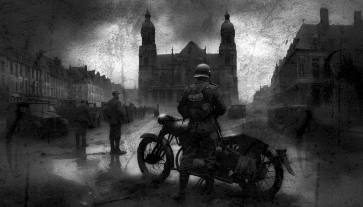 Sombre passé 04 (Dark Past) 数字艺术