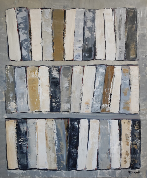 Les ombres du savoir 绘画, 25.6x21.3 in