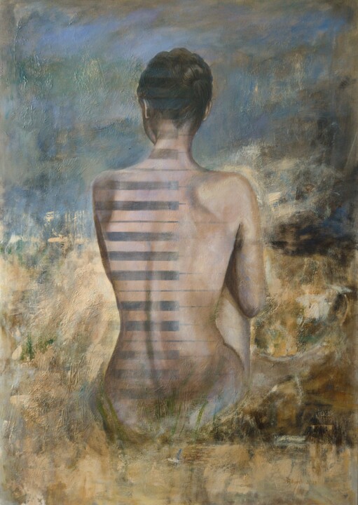 Melody I 绘画, 39.4x27.6 in