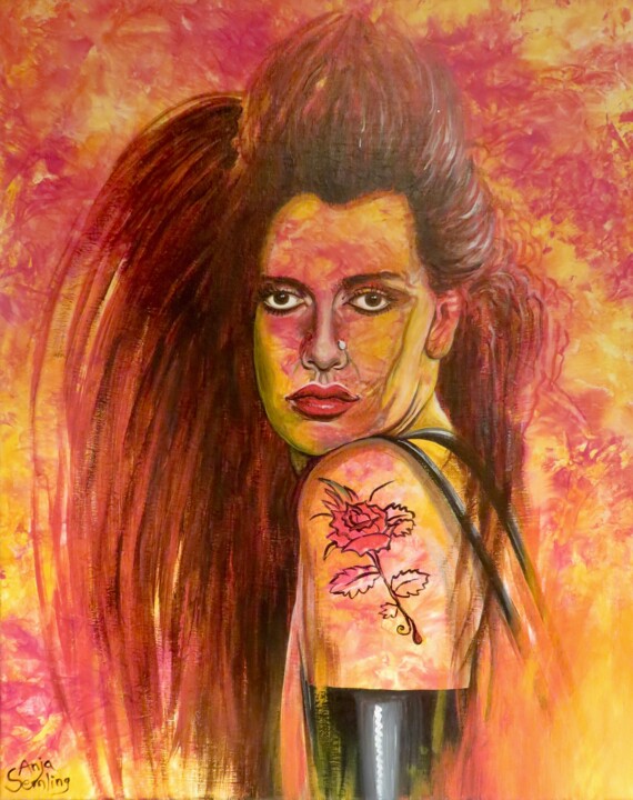 Painting,  19.7x15.8 in 