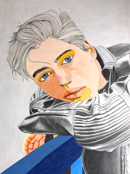 图画,  15.8x11.8 in 