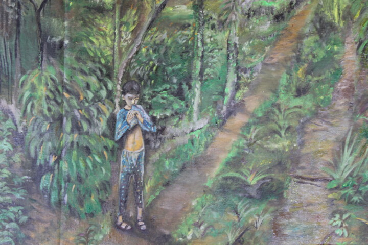 绘画,  17x23 in 
