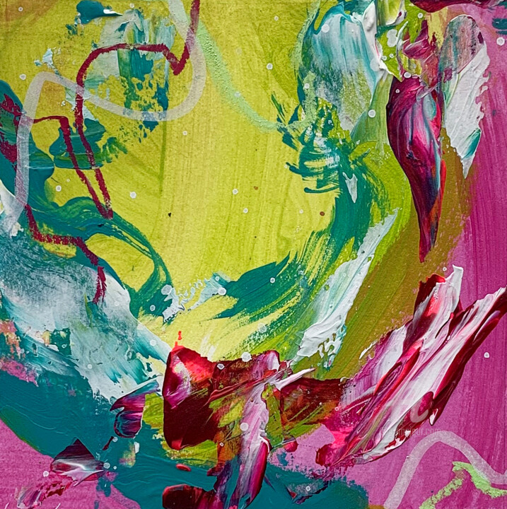 绘画,  4.3x4.3 in 