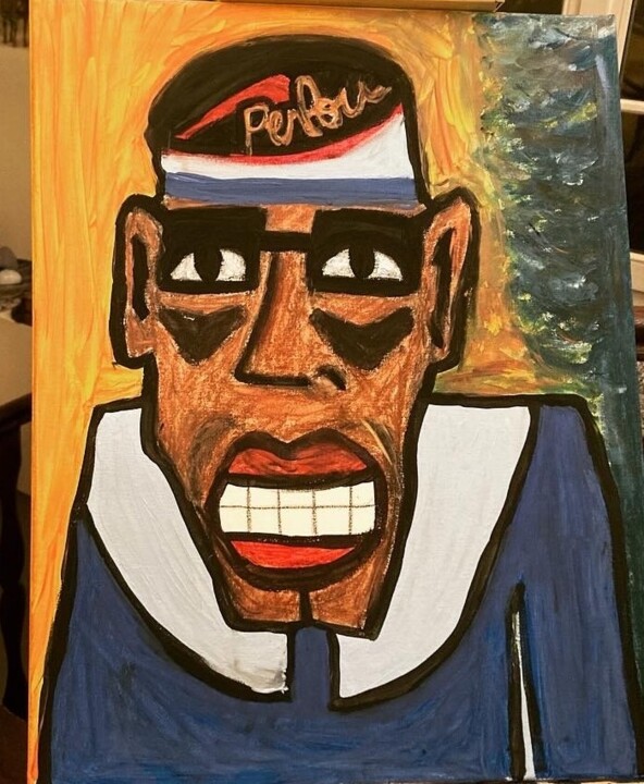 Hi Pastor ! 绘画, 19.7x17.7 in