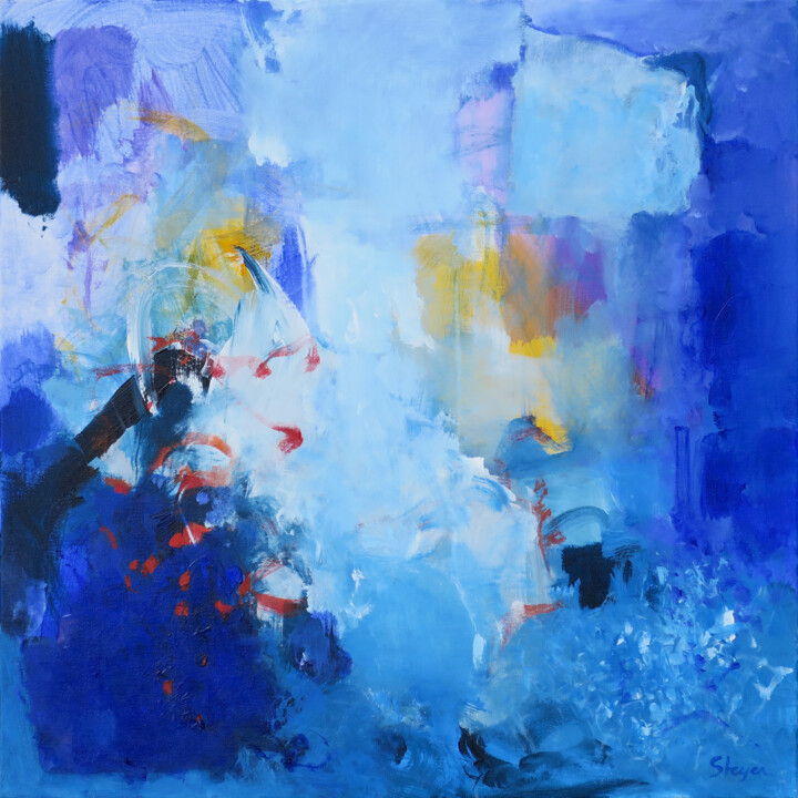 绘画,  27.6x27.6 in 